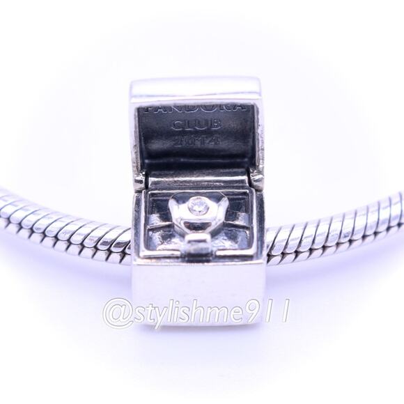 Authentic PANDORA 2014 Pandora Club Charm Limited Edition - Picture 3 of 12